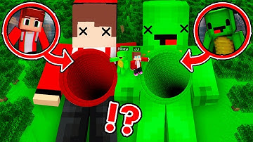 JJ and Mikey Found ALTERNATES Inside Longest Tunnels BIGGEST JJ MIKEY in Minecraft?!