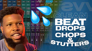 Pro Level Beat Drops, Chops, and Stutters! Pro Tools Mixing Tutorial!