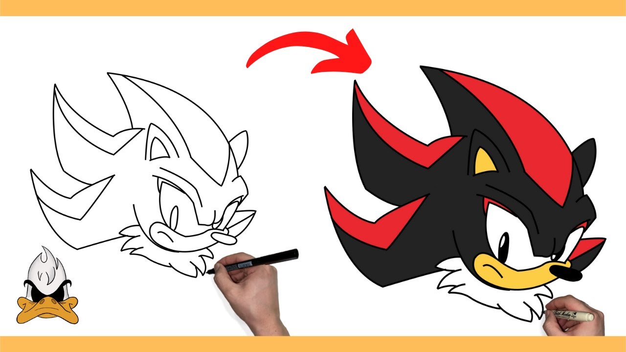 COMO DESENHAR O SHADOW DO FILME | PASSO A PASSO FACIL - YouTube