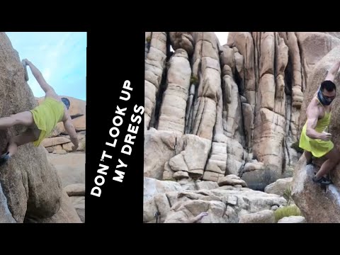 Beta Video for climb Yabba Dabba Don't v4, Joshua Tree