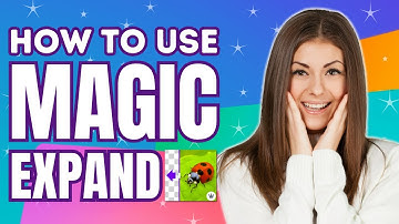 How To Use Magic Expand (Short Canva Magic Studio Tutorial)