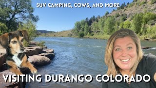 Visiting Durango Colorado: FullTime SUV Camping and Travel | Brooke and Pippa Vlogs