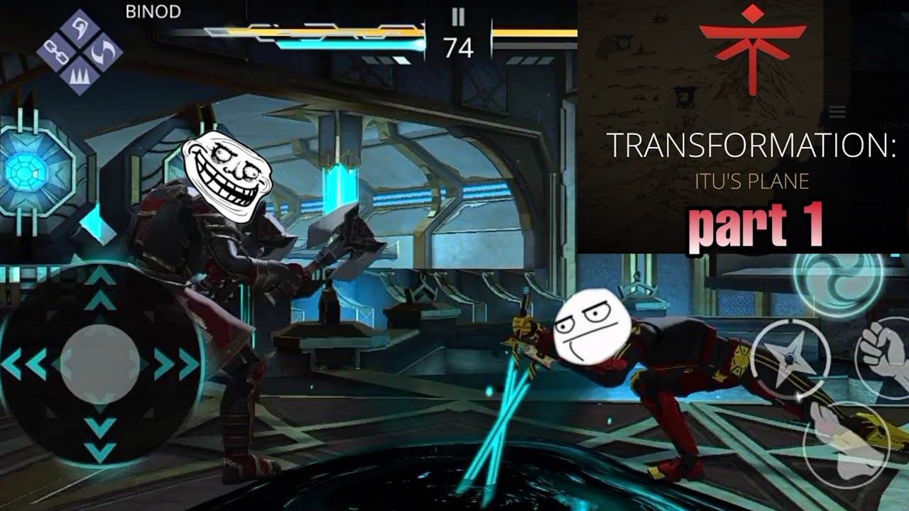 itu's plane part 1 || looking closely **Ninjato** || shadow fight 3