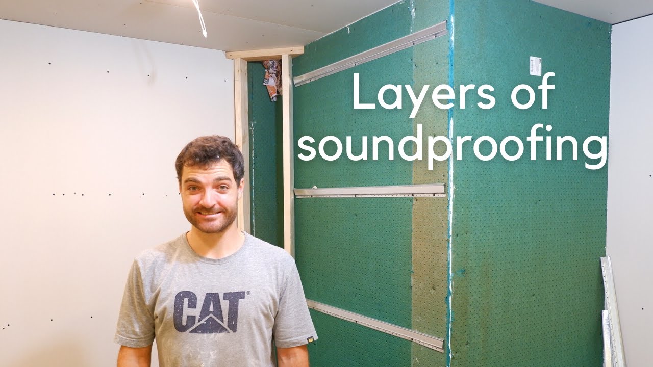 How to install Sonopan Sound Proofing a room YouTube