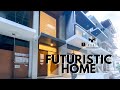 This is what a Filipino Smart home looks like! • House Tour 140 • Futuristic Townhome for Sale