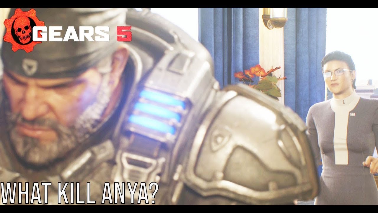What Killed Anya Marcus Jinn Argue Gears 5 Gears Of War 5 Gears5 Fertility Program Argument Youtube