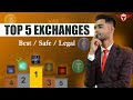 Top 5 Best Exchanges for Crypto Trading in India | Safe and Legal Crypto Exchange
