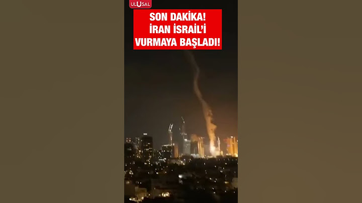 İran İsrail'i vurmaya başladı! #shorts #iran #israil #keşfet