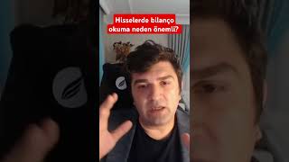 Hisselerde bilanço okuma neden önemli? #bilanço #temelanaliz #hisse