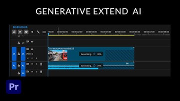 Generative Extend AI in Premiere Pro 2025