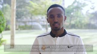 Abdi's marathon tips, tip 2