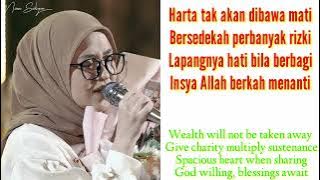 Lirik Sholawat ALLAHUL KAFI (اَاللّٰهُ الْكَافِى) Cover By NISSA SABYAN