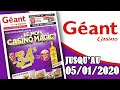 Optimisation catalogue Géant Casinon du 20/01 au 02/02