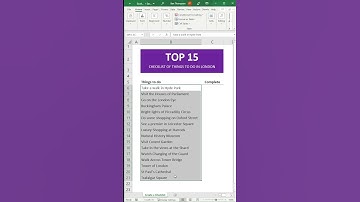 Boost Productivity: Excel Checklists and To-Do Lists Using Conditional Formatting #howto #tutorial