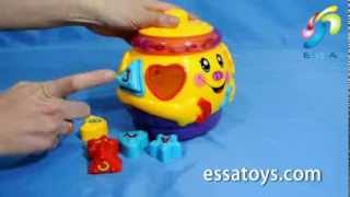Музыкальная игрушка &quot;Горшочек Весельчак&quot;, игрушки по оптовым ценам essatoys.com