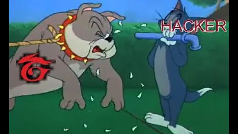 Freefire tom and jerry hacker clip--hacker never die