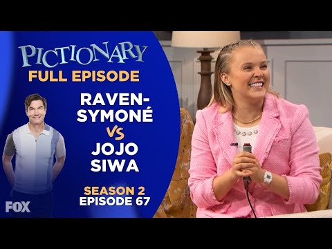 Ep 67. Pictionary Gone Wild! | Pictionary Game Show - Full Episode: JoJo Siwa vs Raven-Symoné