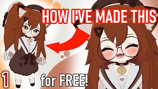 How To Make a 3D Vtuber Model From Scratch for FREE! PART 1 - SIMPLE 5 STEPS BEGINNER INTRODUCTION
