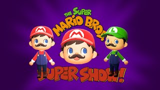 Super Mario Bros Super Show Intro - Made With Animal Crossing