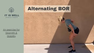 Alternating Bent Over Row - Kettlebell