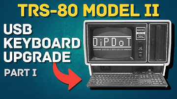 Modern Meets Retro: Adding a USB Keyboard to the TRS-80 Model II (Part 1)