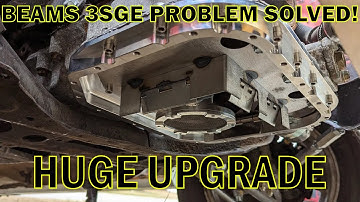 BIGGEST problem with BEAMS 3SGE Swap  - FIXED - JSP Oil Pan Install and Review