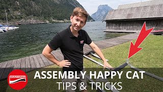 Aufbau/assembly HAPPY CAT EVOLUTION  tips & tricks (deutsch + english)
