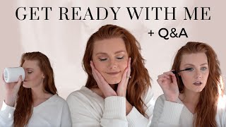 Get Ready With Me + Q&A 🤍 I made a CANDLE, Europe Travels, New Music