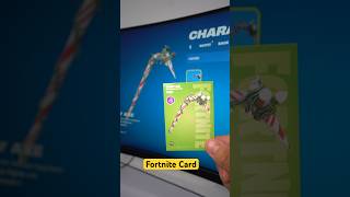 We Has This New Pickaxe Card In Fortnite..