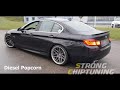 BMW 530D F10 Stage 2+ Popcorn Diesel Sound Exhaust | STRONG CHIPTUNING
