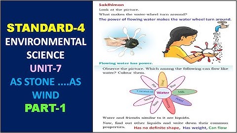 CLASS - 4 | ENGLISH MEDIUM | UNIT - 7 | AS STONE ....AS WIND | PART-1