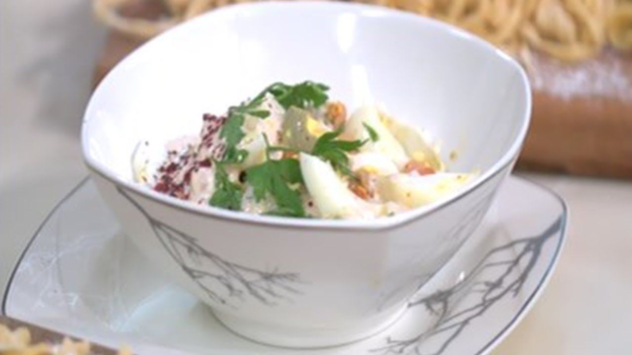 طريقة عمل سلطة الفاصوليا البيضاء | المطعم مع الشيف محمد حامد