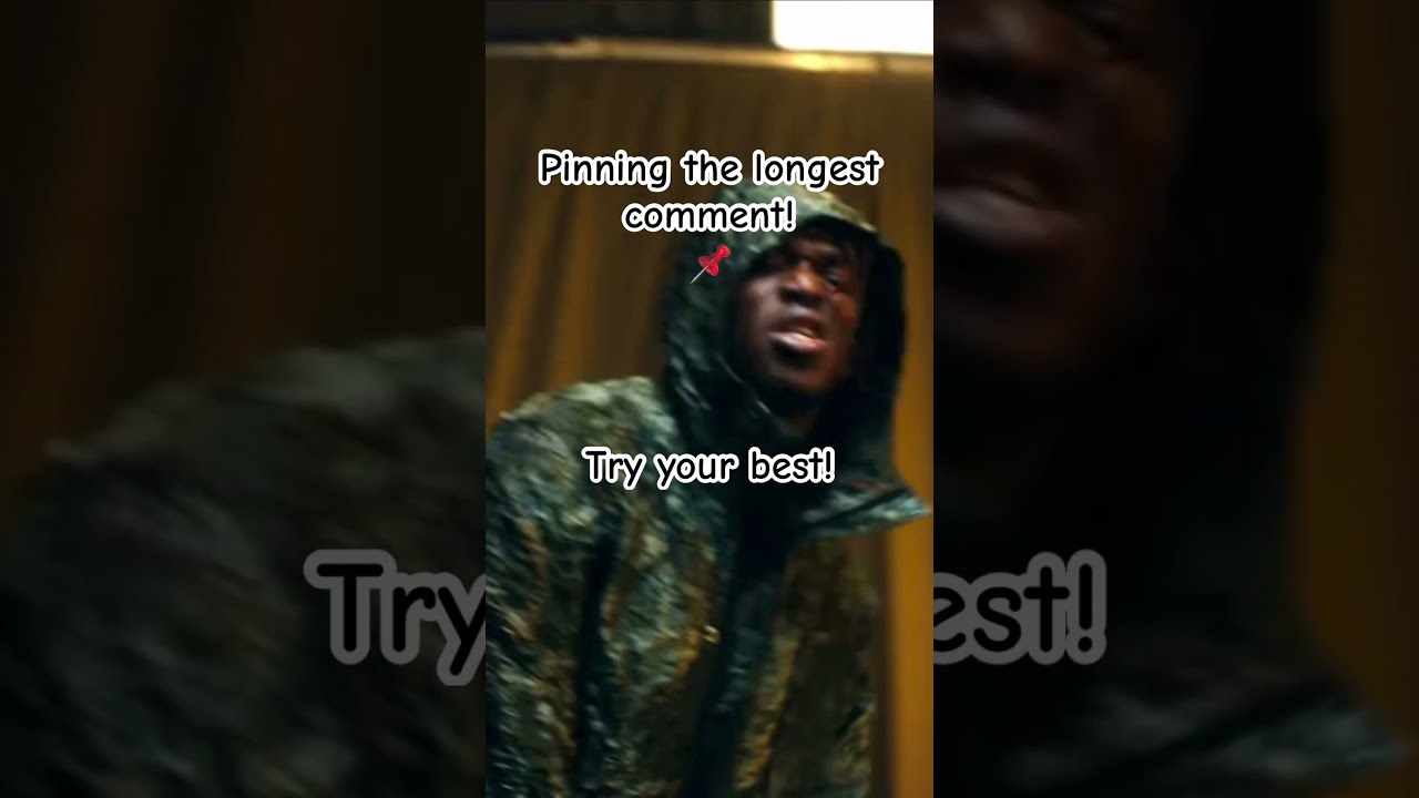 Pinning The Longest Comment Trend Fyp Memes Funny Shorts Video Youtube Contest