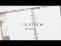 Plan With Me | Minimal Edition