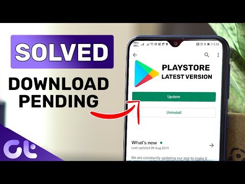 How to fix the Google Play Store download pending error