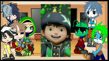 ♡past TAPOPS react to BOBOIBOY♡》part 1《
