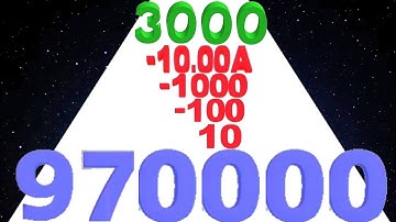 Number Stack 3D vs Number Master Run and Merge - Satisfying ASMR Gameplay