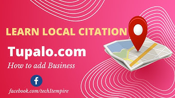 Add business on Tupalo.com - Local Citation Tutorial