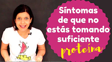 ¿Cómo puedo saber si estoy ingiriendo suficientes proteínas?