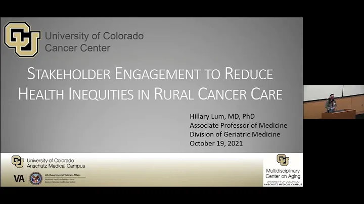 Stakeholder Engagement to Reduce Health Inequities...