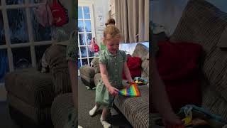 Ava wins the Pop It Challenge #siblingrivalry