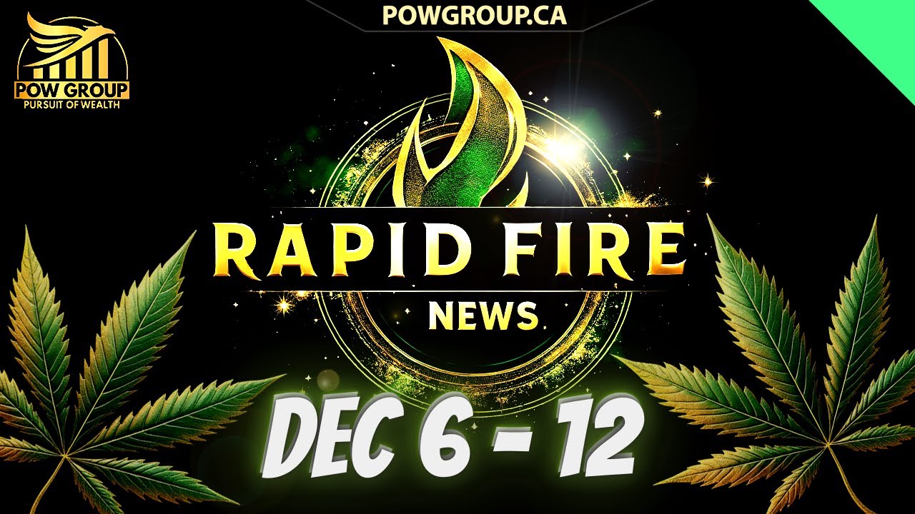 Еженедельный обзор новостей о каннабисе и оперативные обновления (6-12 декабря 2025 г.)