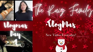 VLOGMAS DAY 1 : 32 Weeks Pregnant | Follow Us Around | The Ruiz Family