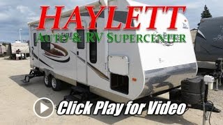 (Sold) HaylettRV.com - 2011 Jayco Eagle Super Lite 256RKS Rear Kitchen Couple's Travel Trailer