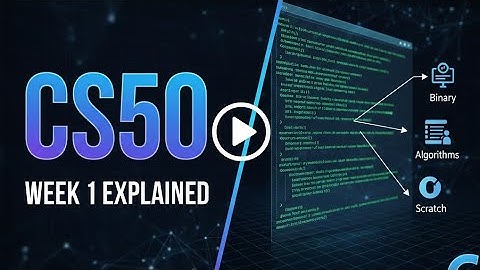 CS50 Week 1 Lecture (Part 2) | Harvard University | Computer Science Explained
