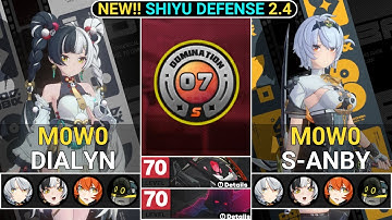 NEW CHARACTER! M0W0 Dialyn X S-Anby Showcase | NEW!! Shiyu Defense Zenless Zone Zero 2.4