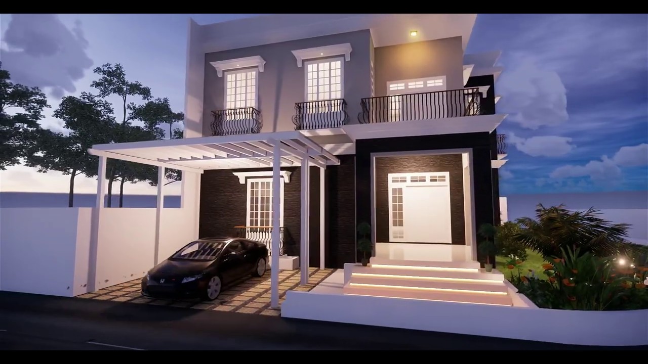  DESAIN  RUMAH  POJOK  YouTube