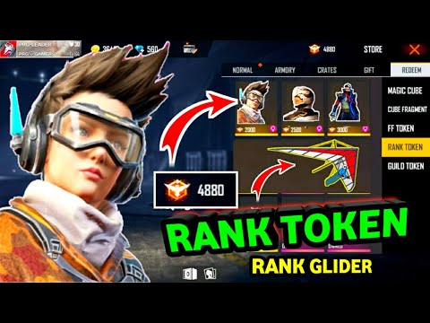 New Rank Token Bundle Glider In Rank Mode New Update Free Fire Prg Gamers Youtube