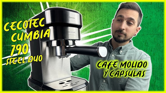 01646 cafetera cecotec cafelizzia 790 steel duo