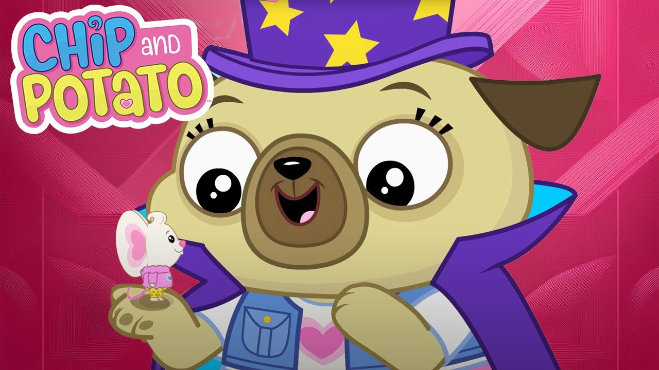 Chip and Potato | Magiczny magik, Chip! | Kreskówki Dla Dzieci | Obejrzyj więcej w Netflix